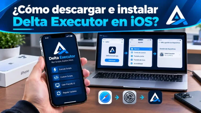 ¿Cómo descargar e instalar Delta Executor en iOS