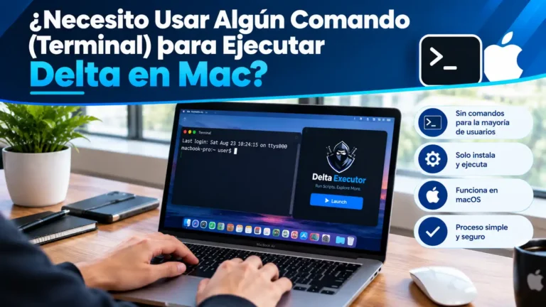 ¿Necesito Usar Algún Comando (Terminal) para Ejecutar Delta en Mac?