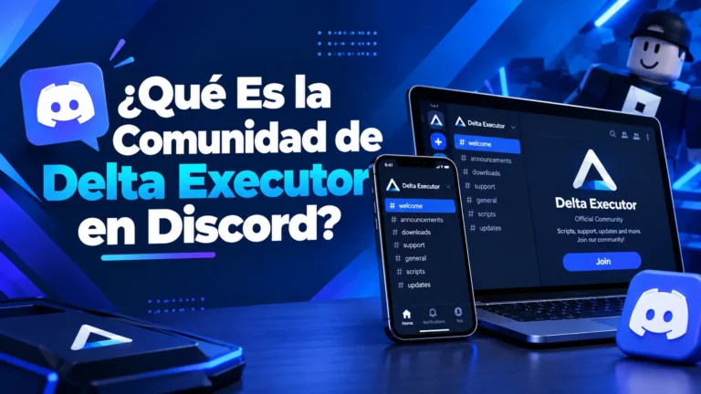 ¿Qué Es la Comunidad de Delta Executor en Discord

